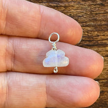 Load image into Gallery viewer, Moonstone Cloud Charm Bead
