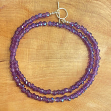 Load image into Gallery viewer, Amethyst Beaded Necklace