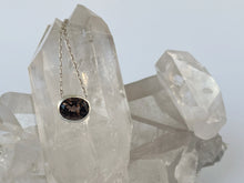 Load image into Gallery viewer, Smoky Quartz Oval Necklace