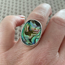 Load image into Gallery viewer, Abalone Shell Ring