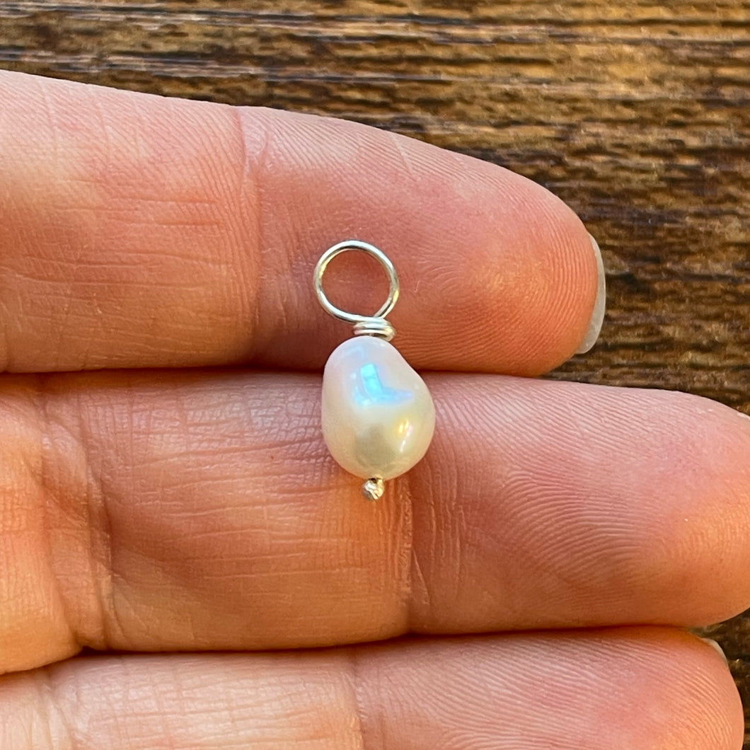 High Luster Pearl Charm