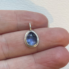 Load image into Gallery viewer, Rose-Cut Iolite Charm
