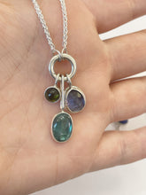 Load image into Gallery viewer, Rose-Cut Iolite Charm
