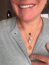 Load image into Gallery viewer, Citrine Heart Necklace
