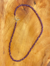Load image into Gallery viewer, Amethyst Beaded Necklace
