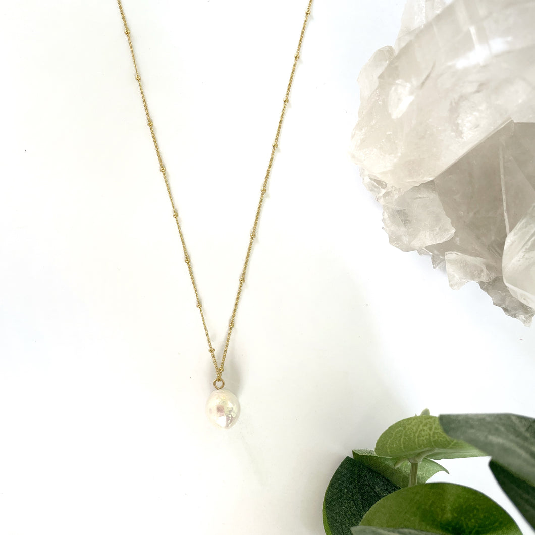 Pearl Drop Necklace