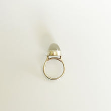 Load image into Gallery viewer, Green Moonstone Gumdrop Ring
