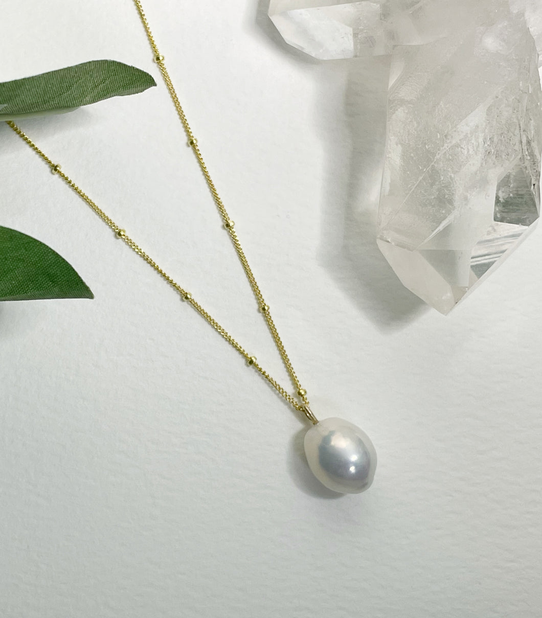 Pearl Drop Necklace