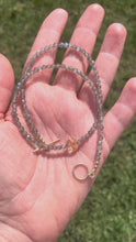 Load and play video in Gallery viewer, Labradorite and Citrine Necklace
