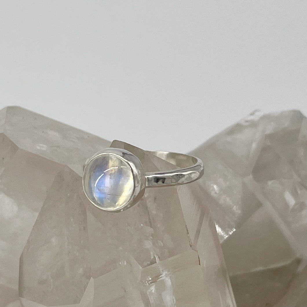 Moonstone Bubble Ring II