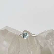 Load image into Gallery viewer, Simple Swiss Blue Topaz Ring
