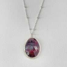 Load image into Gallery viewer, Statement Garnet Necklace

