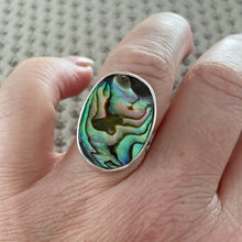 Load image into Gallery viewer, Abalone Shell Ring
