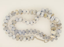 Load image into Gallery viewer, Blue Lace Agate Candy Necklace
