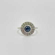 Load image into Gallery viewer, Sapphire Starburst Ring
