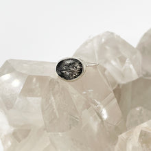 Load image into Gallery viewer, Tourmalinated Quartz Ring
