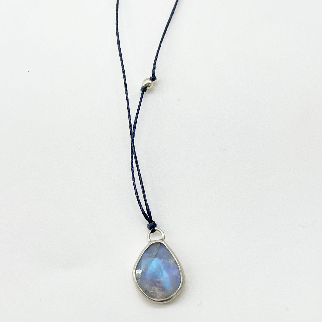 Casual Sparkle Moonstone Necklace II