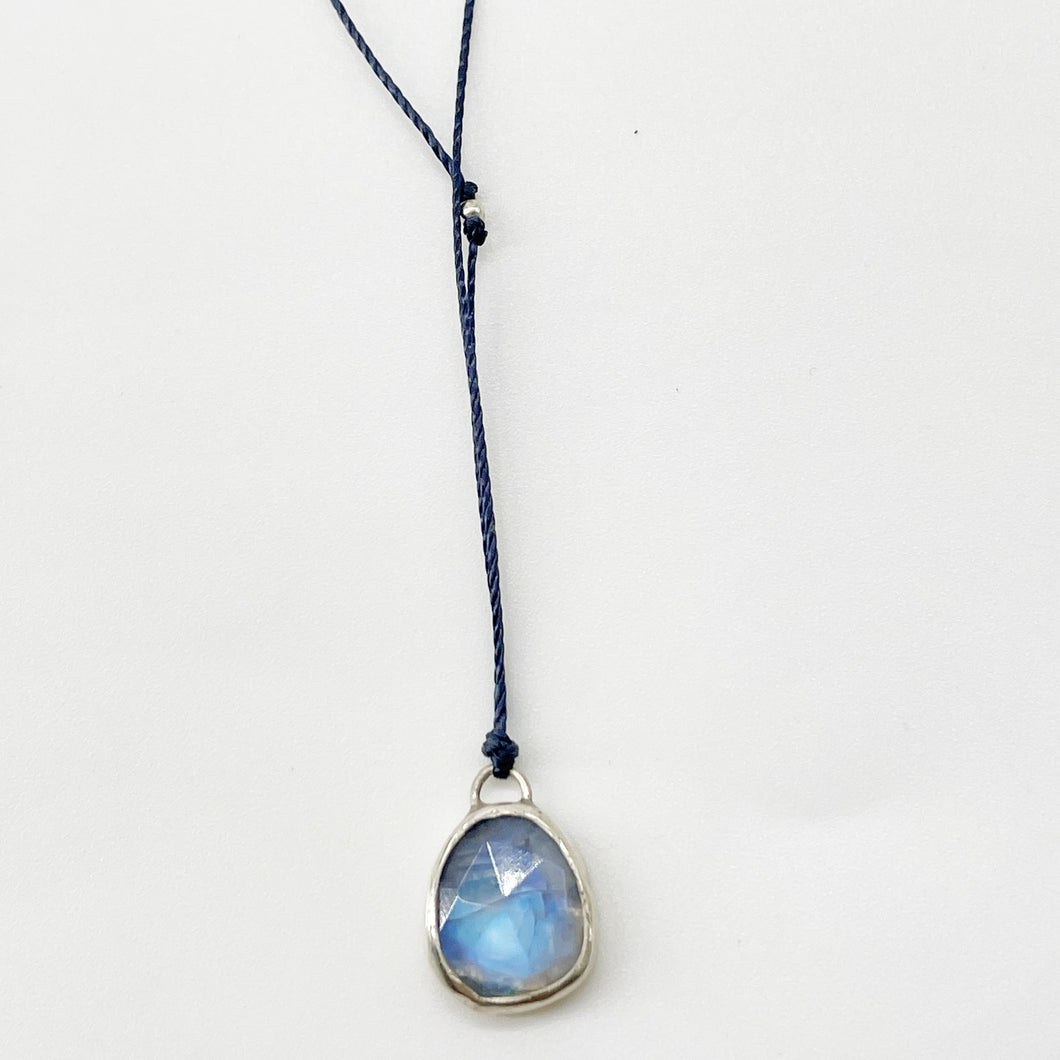 Casual Sparkle Moonstone Necklace