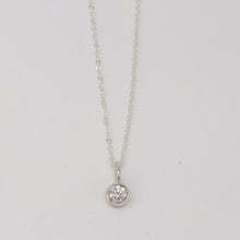 Load image into Gallery viewer, Little Moissanite Necklace
