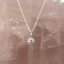 Load image into Gallery viewer, Little Moissanite Necklace
