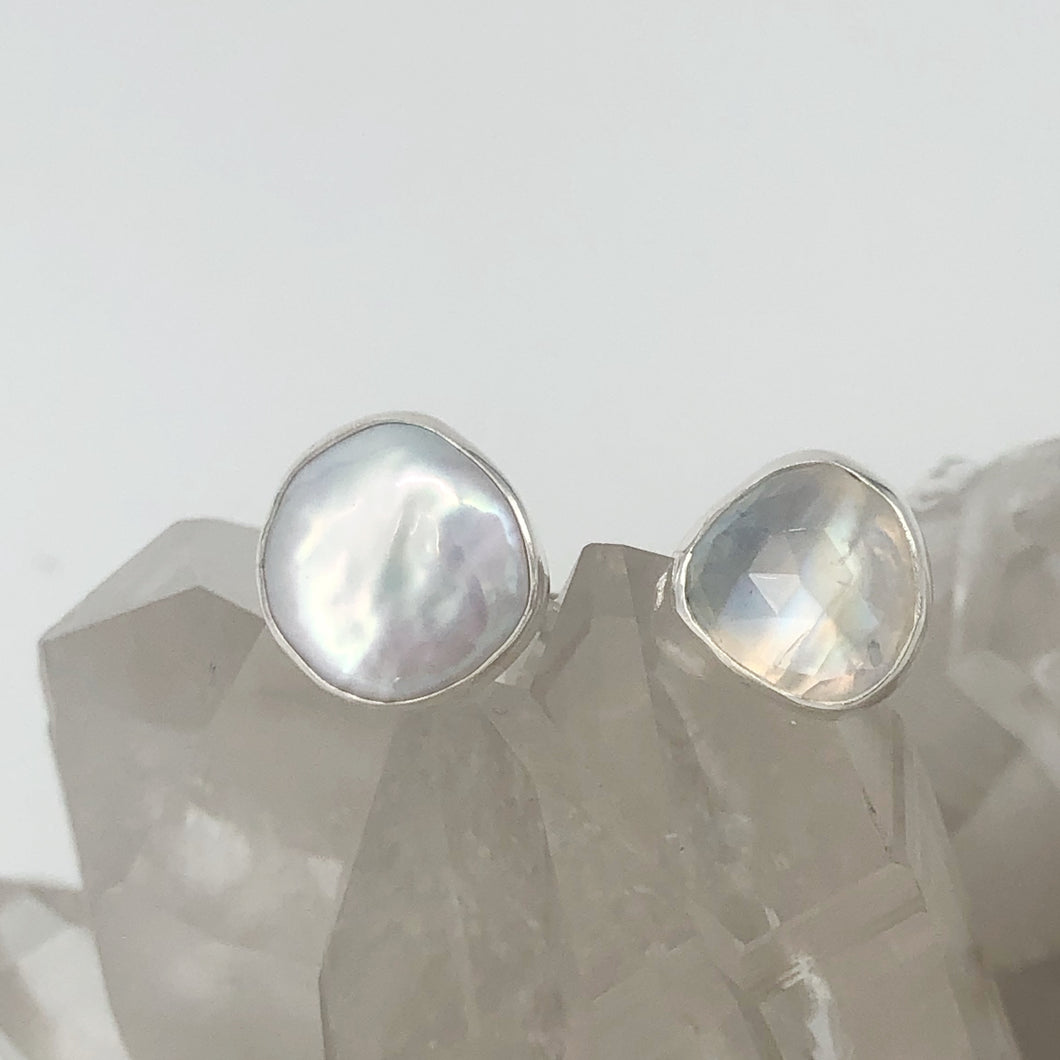 Pearl & Moonstone Wrap Ring
